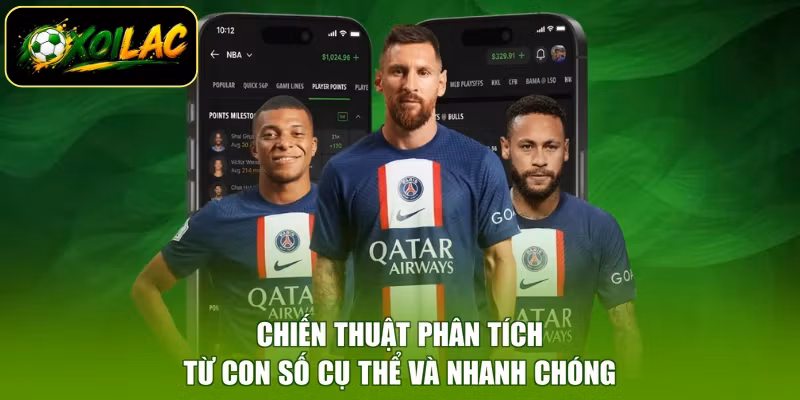 Chiến thuật phân tích từ con số cụ thể và nhanh chóng