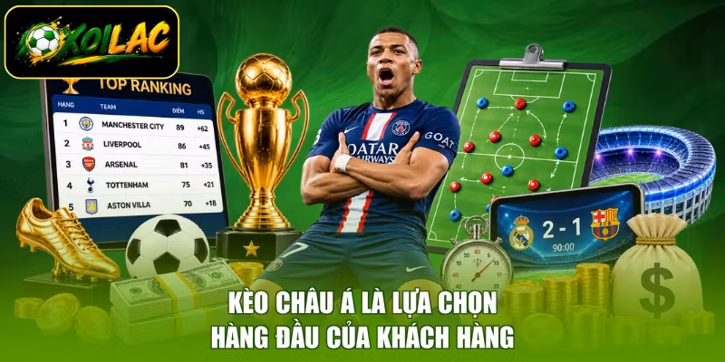 Kèo châu á là lựa chọn hàng đầu của khách hàng