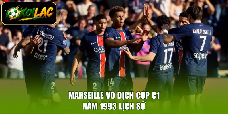 Marseille vô địch cúp C1 năm 1993 lịch sử