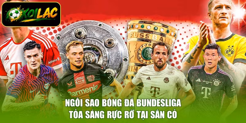 Ngôi sao bóng đá Bundesliga tỏa sáng rực rỡ tại sân cỏ