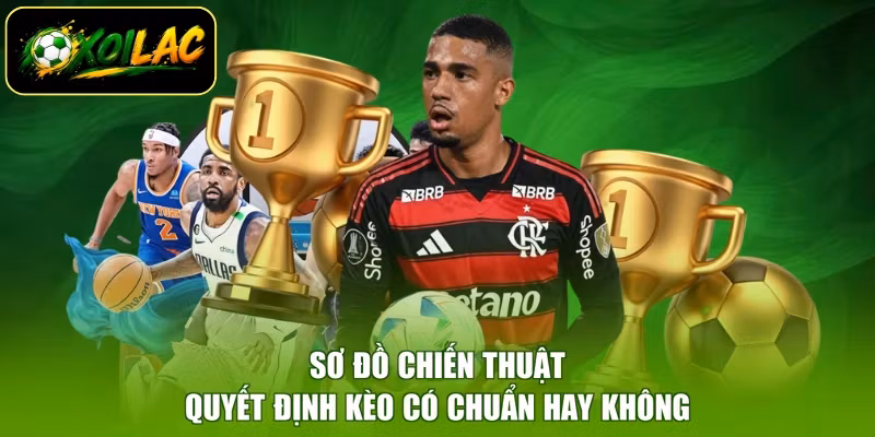Sơ đồ chiến thuật quyết định kèo có chuẩn hay không