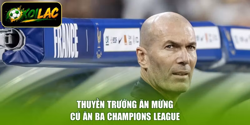 Thuyền trưởng ăn mừng cú ăn ba Champions League